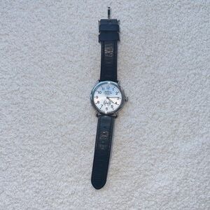 Shinola Black and Silver Men's Watch